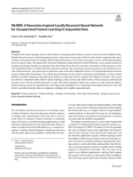 NILRNN: A Neocortex-Inspired Locally Recurrent Neural Network for Unsupervised Feature Learning in Sequential Data