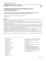Usability evaluation of the international FitBack web portal for monitoring youth fitness