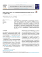 Design for social digital well-being with young generations: Engage them and make them reflect