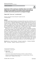 Application of the continuum suitability index (csi) model to display the permeability of the alpine-dinaric landscape and to define intervention priorities for ecological linkages