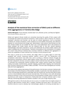 Analysis of the statistical bias correction of ERA5-Land on different time aggregations in Trentino-Alto Adige