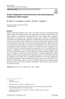 Border-independent multi-functional, multi-hazard exposure modelling in Alpine regions