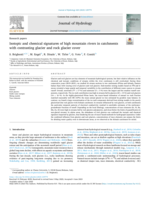 Isotopic and chemical signatures of high mountain rivers in catchments with contrasting glacier and rock glacier cover