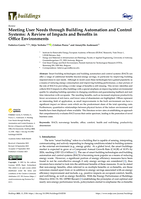 Meeting User Needs through Building Automation and Control Systems: A Review of Impacts and Benefits in Office Environments