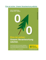 Unser Geld versetzt Bäume