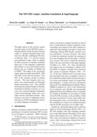 The MT@BZ corpus: machine translation & legal language