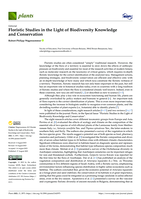 Floristic studies in the light of biodiversity knowledge and conservation [Editorial]