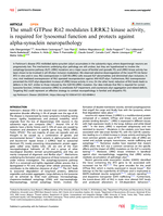 The small GTPase Rit2 modulates LRRK2 kinase activity, is required for lysosomal function and protects against alpha-synuclein neuropathology