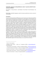 Stakeholder engagement nella pianificazione sociale: l'esperienza della Provincia autonoma di Bolzano