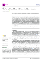 The Network Bass Model with Behavioral Compartments