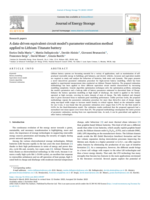 A data-driven equivalent circuit model’s parameter estimation method applied to Lithium-Titanate battery