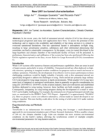 New UAV ice tunnel characterization
