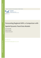 Forecasting Regional GDPs: a Comparison with Spatial Dynamic Panel Data Models