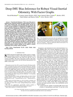 Deep IMU Bias Inference for Robust Visual-Inertial Odometry With Factor Graphs