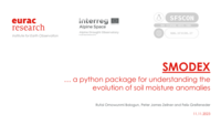 SMODEX – a Python package for understanding the evolution of soil moisture anomalies