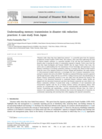 Understanding memory transmission in disaster risk reduction practices: A case study from Japan
