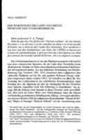 Der Wortschatz des Ladin Dolomitan: Probleme der Standardisierung