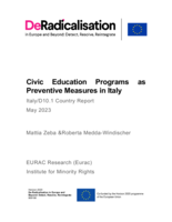 Civic Education Programs as Preventive Measures in Italy