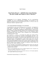 Zum Namen Bruneck: anläßlich einer neuen Deutung: Mit einer Postille zum Namen La Ila / La Villa / Stern