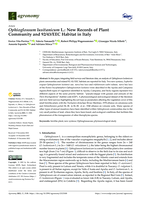 Ophioglossum lusitanicum L.: New records of plant community and 92/43/EEC habitat in Italy