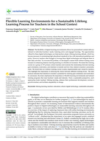 Flexible Learning Environments for a Sustainable Lifelong Learning Process for Teachers in the School Context