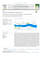Impacts of hydropeaking: A systematic review