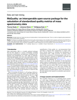 MsQuality: an interoperable open-source package for the calculation of standardized quality metrics of mass spectrometry data