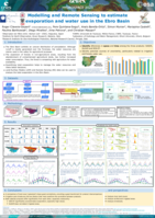 Modelling and Remote Sensing to estimate evaporation and water use in the Ebro Basin