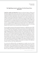 The High Representative and Annex 10 of the Dayton Peace Agreement