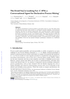 The Droid You're Looking For: C-4PM, a Conversational Agent for Declarative Process Mining