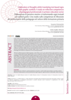 Elaboration of thoughts whilst translating text-based signs with graphic symbols: A study on reflection competences of pedagogical professionals in primary education sector