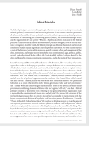 Federal Principles