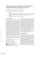"Ti blocco perché sei un trollazzo": Lexical Innovation in Contemporary Italian in a Large Twitter Corpus