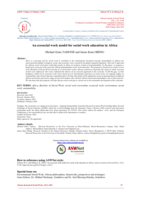 An ecosocial work model for social work education in Africa