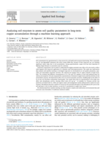 Analyzing soil enzymes to assess soil quality parameters in long-term copper accumulation through a machine learning approach&nbsp;