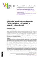 Il filo che lega il gioco nel mondo: Didattica ludica, narrazione e incontro interculturale