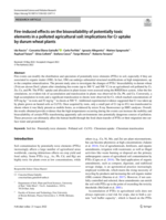 Fire-induced effects on the bioavailability of potentially toxic elements in a polluted agricultural soil: implications for Cr uptake by durum wheat plants