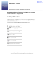 Reconceptualising freedom in the 21st century: neoliberalism vs. degrowth