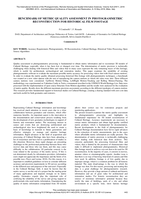 Benchmark of metric quality assessment in photogrammetric reconstruction for historical film footage