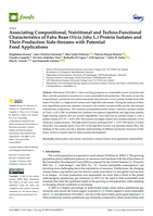 Associating Compositional, Nutritional and Techno-Functional Characteristics of Faba Bean (Vicia faba L.) Protein Isolates and Their Production Side-Streams with Potential Food Applications