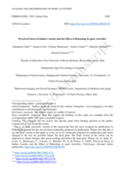 Perceived stress in Italian coaches and the effect of rebooting in sport activities