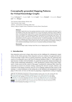 Conceptually-grounded Mapping Patterns for Virtual Knowledge Graphs