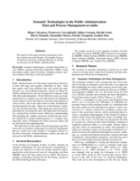 Semantic Technologies in the Public Administration: Data and Process Management at unibz