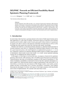 DELPHIC: Towards an Efficient Possibility-Based Epistemic Planning Framework