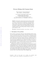 Process Mining with Common Sense