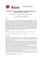 Laboratory characterization of a cascade heat pump system with intermediate water loop