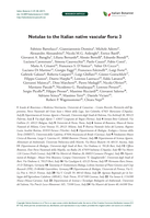 Notulae to the Italian native vascular flora: 3