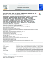 Red Listing plants under full national responsibility: Extinction risk and threats in the vascular flora endemic to Italy
