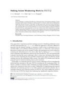 Making Axiom Weakening Work in SROIQ