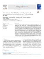 Occupants' interaction with building services: Development of a camera-based method for detailed monitoring of windows, shadings, and lights